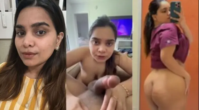 Indian Beautiful BigAss Tanker Gf Blowjob Hard Doggy Fuck Viral Video